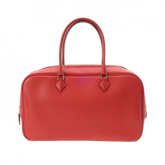 HERMES Rouge vif hand bag 800000129203000 - Picture 1 of 10